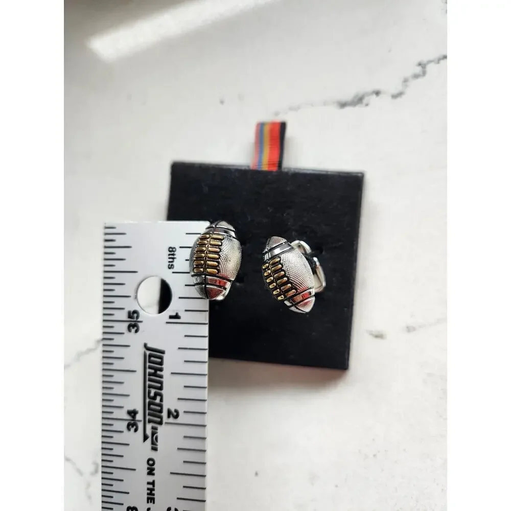 NIB Paul Smith Metal CUFFLINKS Football